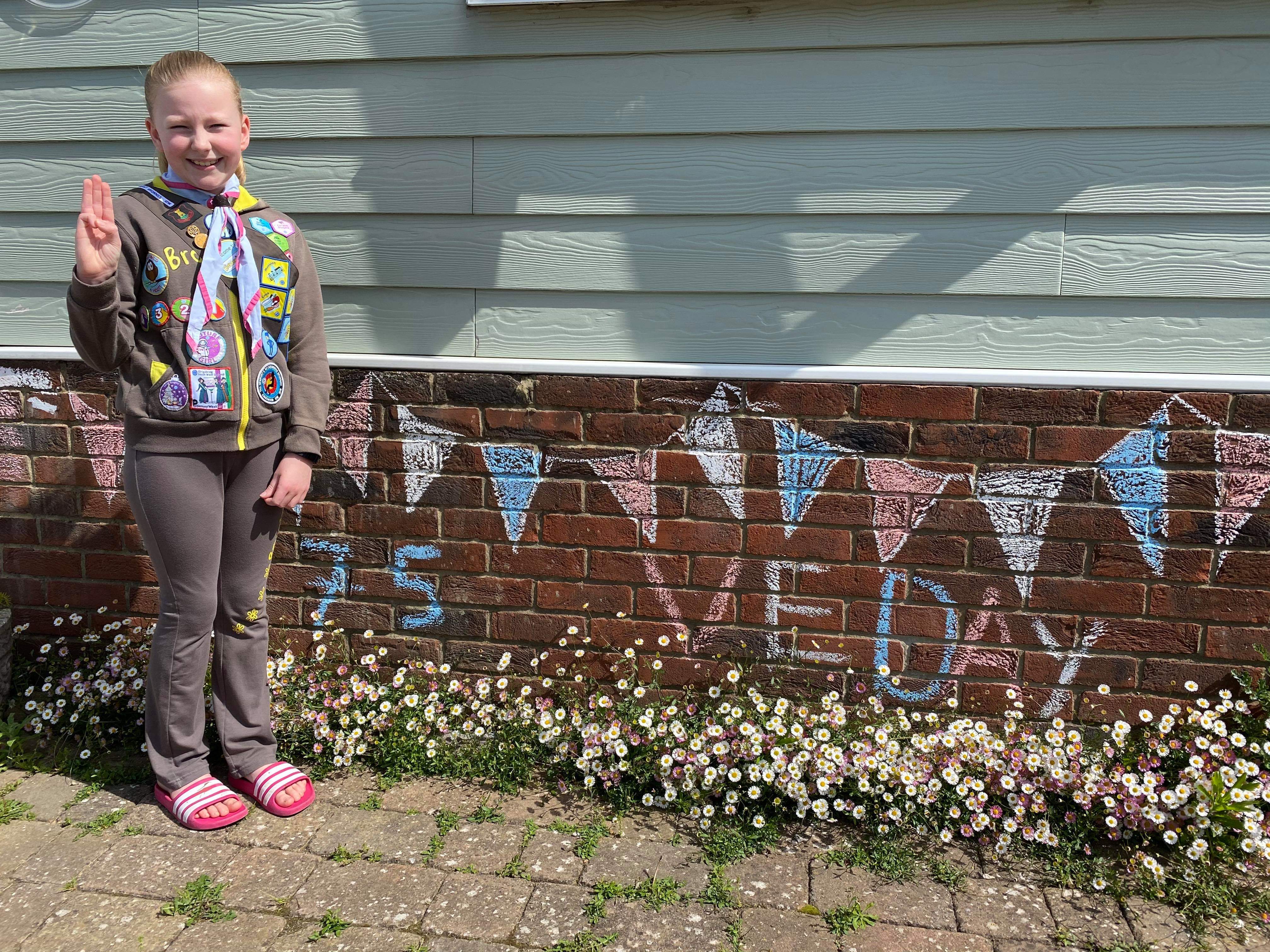 GIRLGUIDES DIVE INTO THE HISTORY OF VE DAY ON 75TH ANNIVERSARY