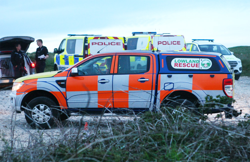 SEARCH CONTINUES FOR MISSING PENSIONER AFTER CAR FOUND NEAR CLIFFS