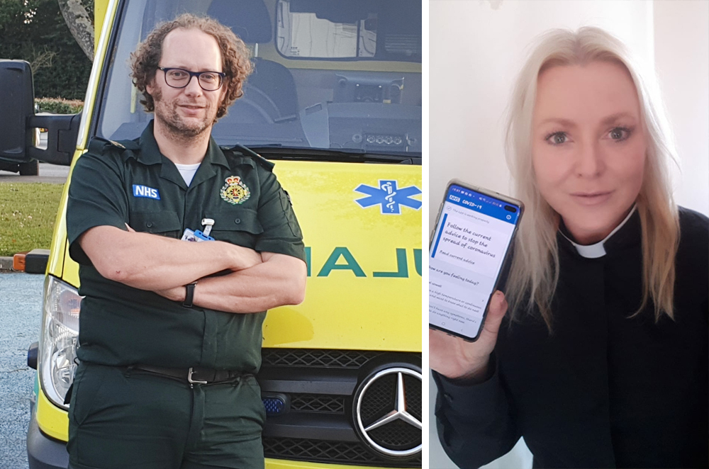 ISLAND WORSHIPPERS TRIAL NEW NHS APP TO COMBAT VIRUS