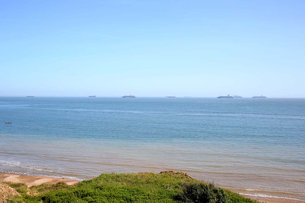 SHIPS IN THE BAY CAUSING SLEEPLESS NIGHTS, NASTY SMELLS AND LOUD NOISES SAY LOCALS