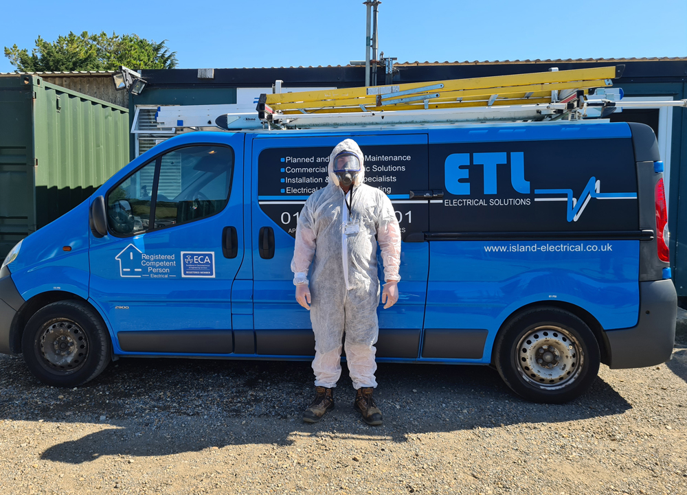 ETL Electrical Solutions in full PPE