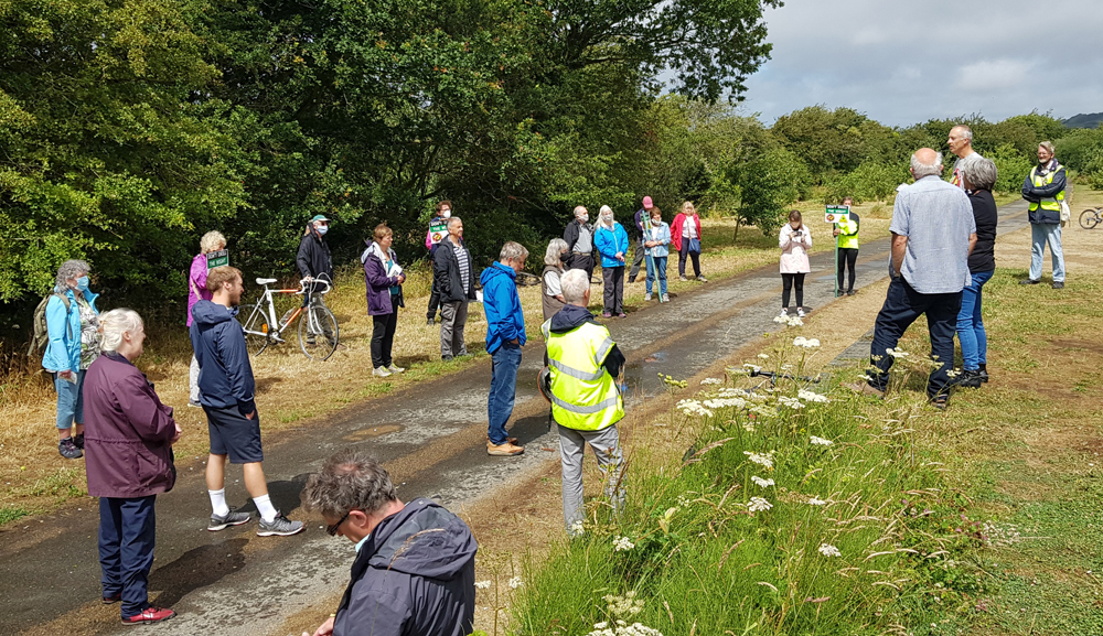 DON’T DRILL THE WIGHT CAMPAIGN LAUNCHED AT MERSTONE