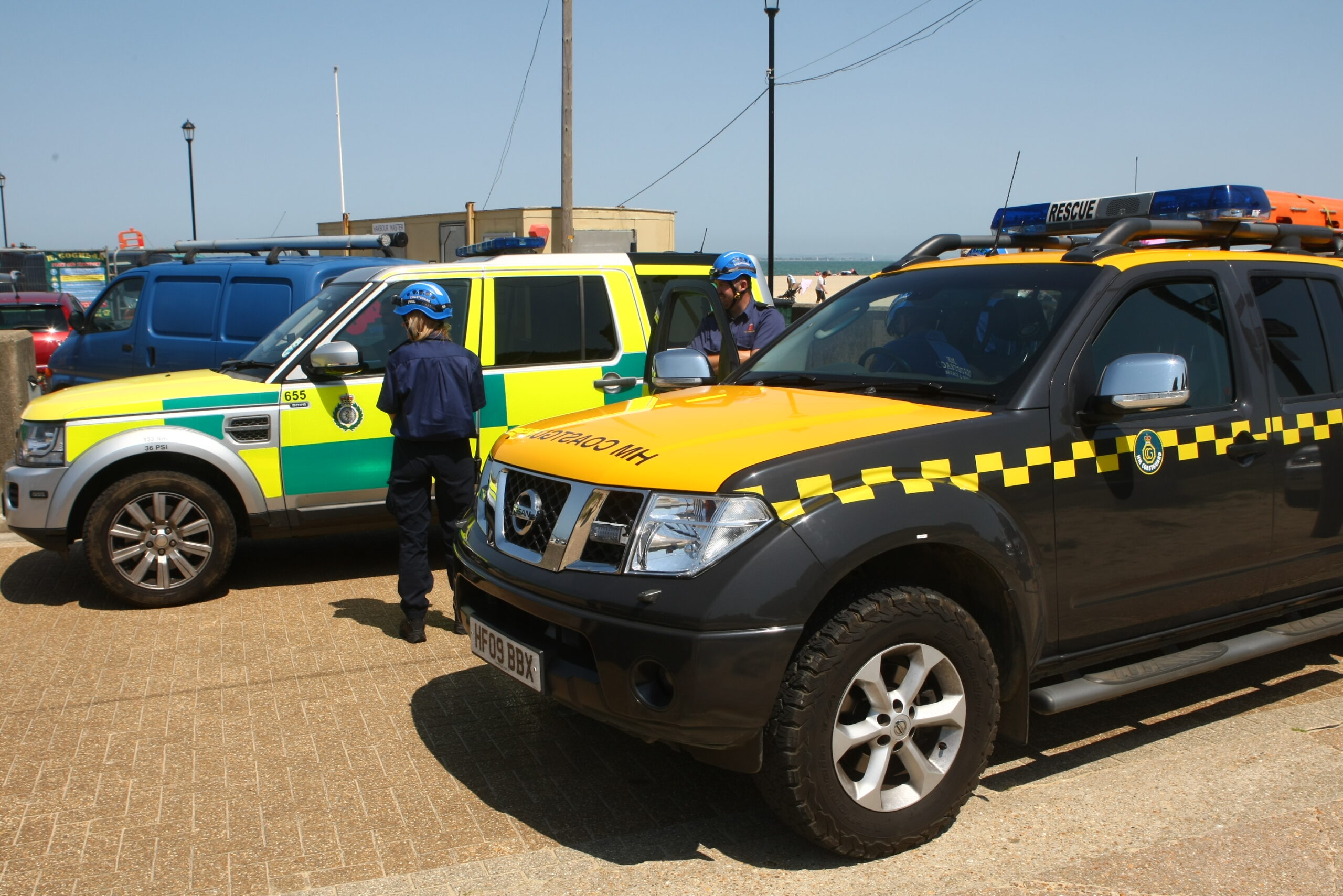 YOUNG BOY RESCUED FROM THE SEA AT RYDE