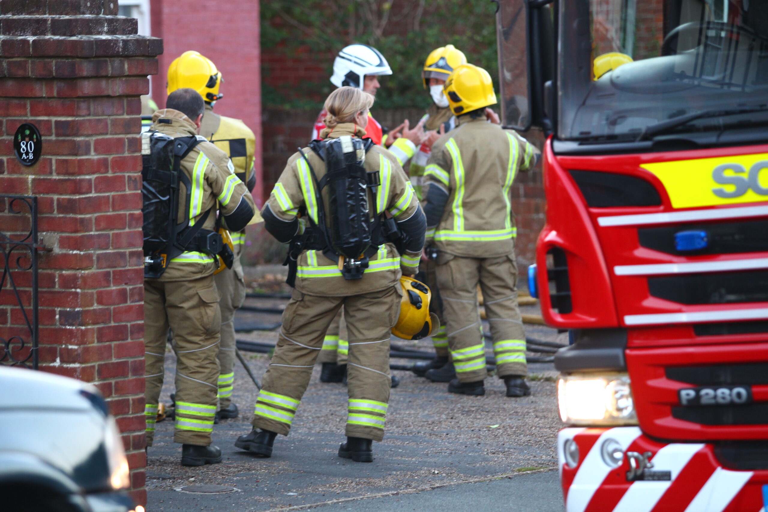 FIREFIGHTERS RUSH TO CARE HOME FIRE IN RYDE