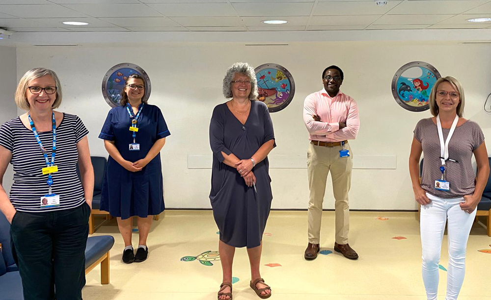 PAEDIATRIC DIABETES TEAM DEVISE ‘DRIVE-THROUGH’ APPROACH TO MONITOR YOUNG PEOPLE