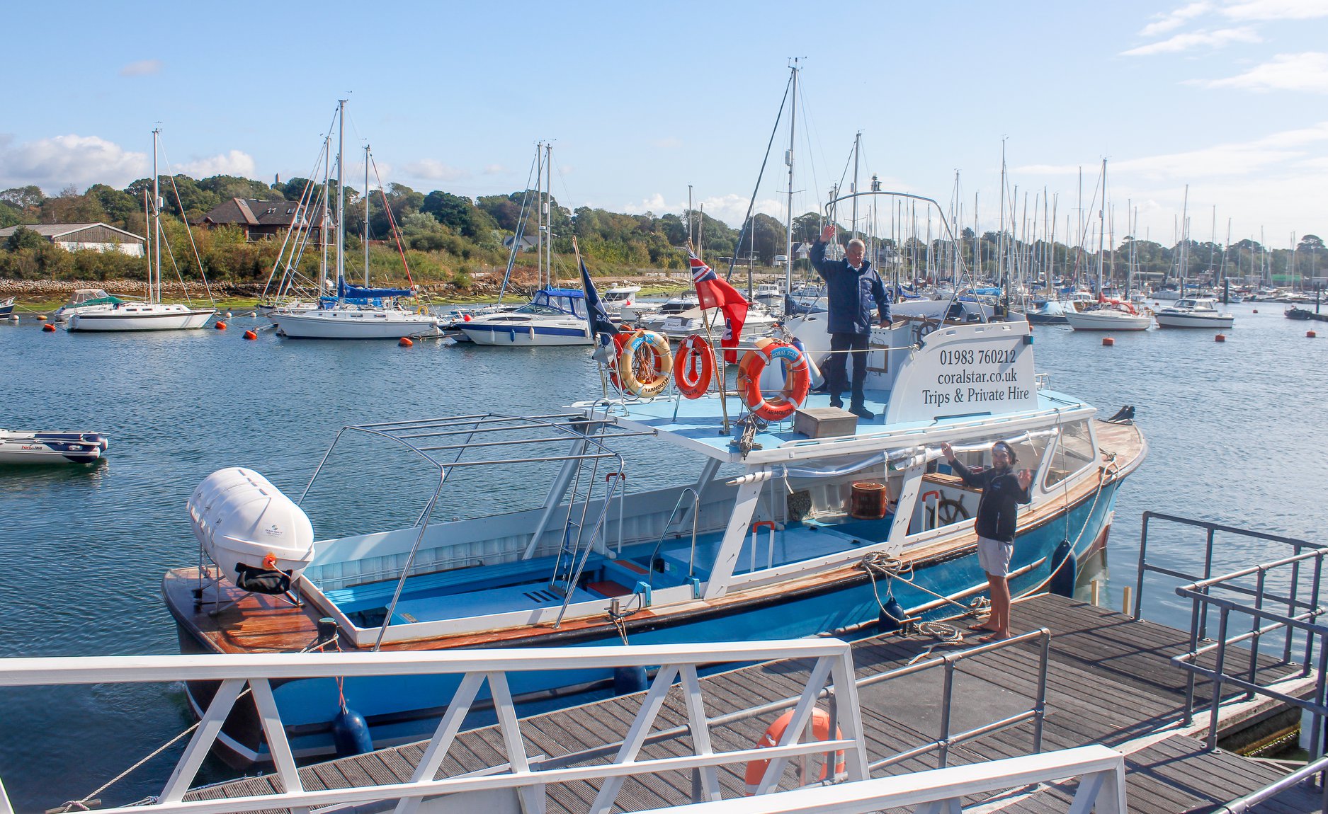 LOCAL FIRM LAUNCH CROSS-SOLENT PASSENGER LINK TO AND FROM THE WEST WIGHT