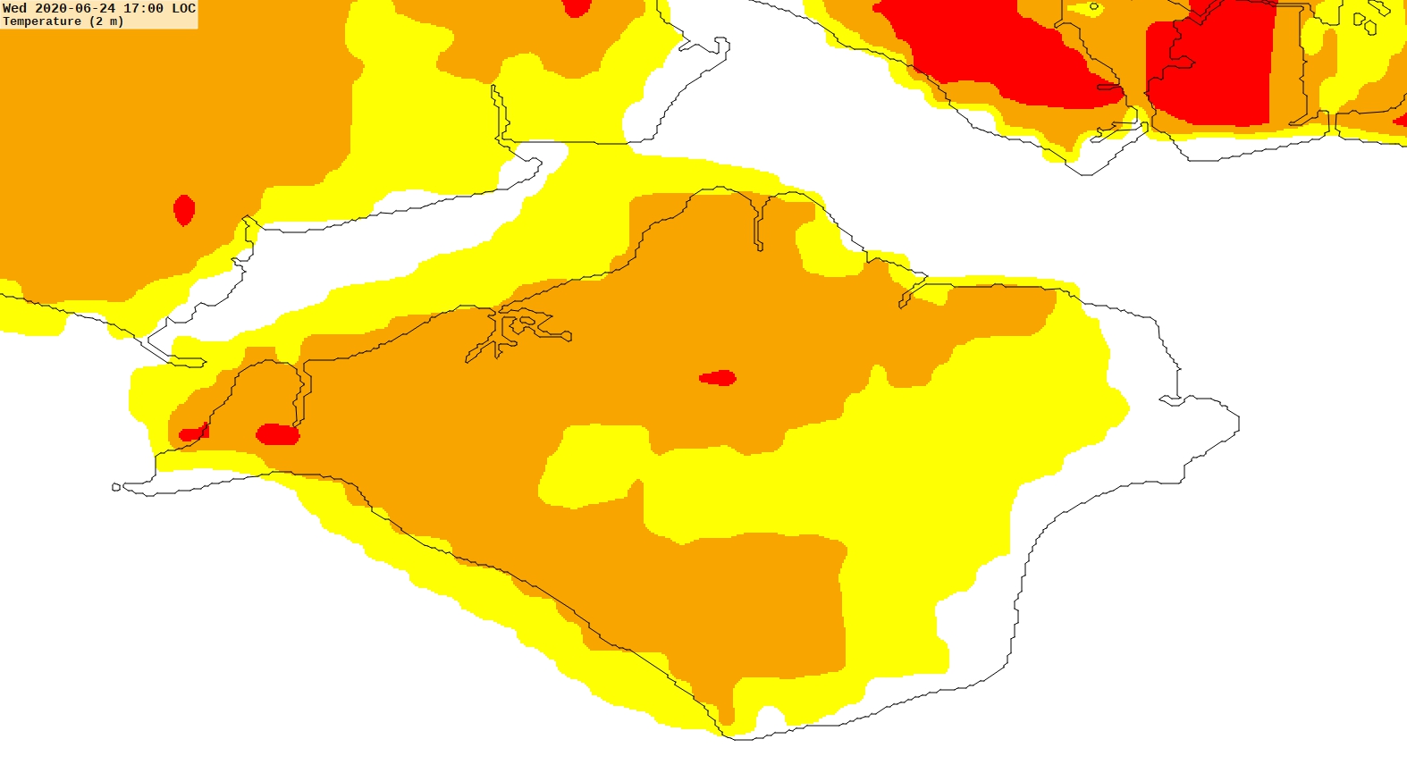 HEAT ALERT ISSUED FOR THE ISLE OF WIGHT