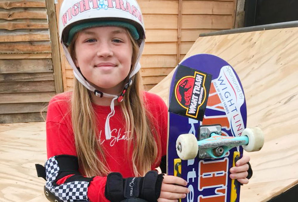 TRAINING SCHEDULE RAMPS UP FOR YOUNG SKATER