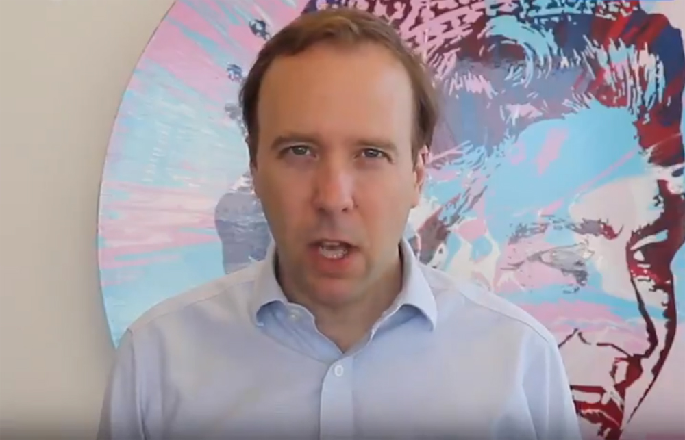 HEALTH SECRETARY MATT HANCOCK THANKS ISLE OF WIGHT RESIDENTS FOLLOWING APP TRIAL