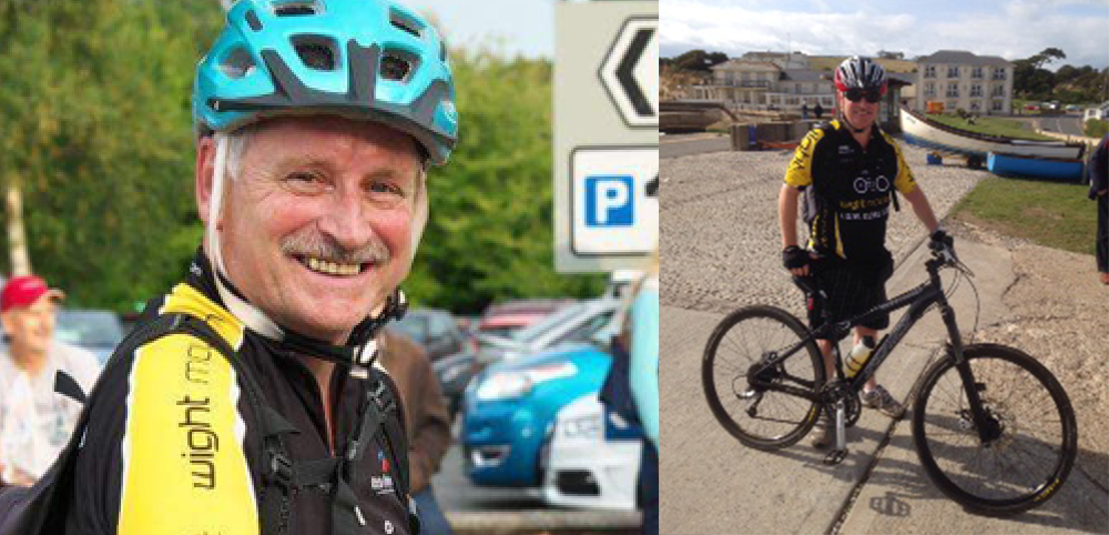 MICHAEL TAKES TO THE SADDLE TO RAISE £4,000 FOR MOUNTBATTEN HOSPICE