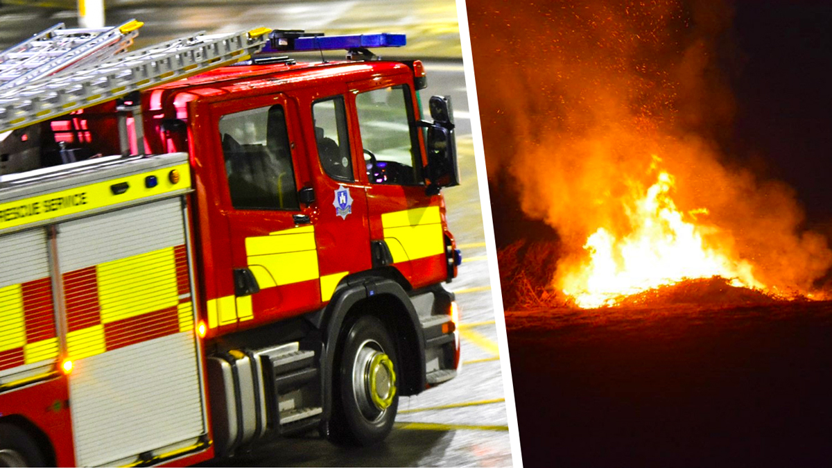 INFORM CONTROL WHEN HAVING BONFIRES, SAY FIREFIGHTERS