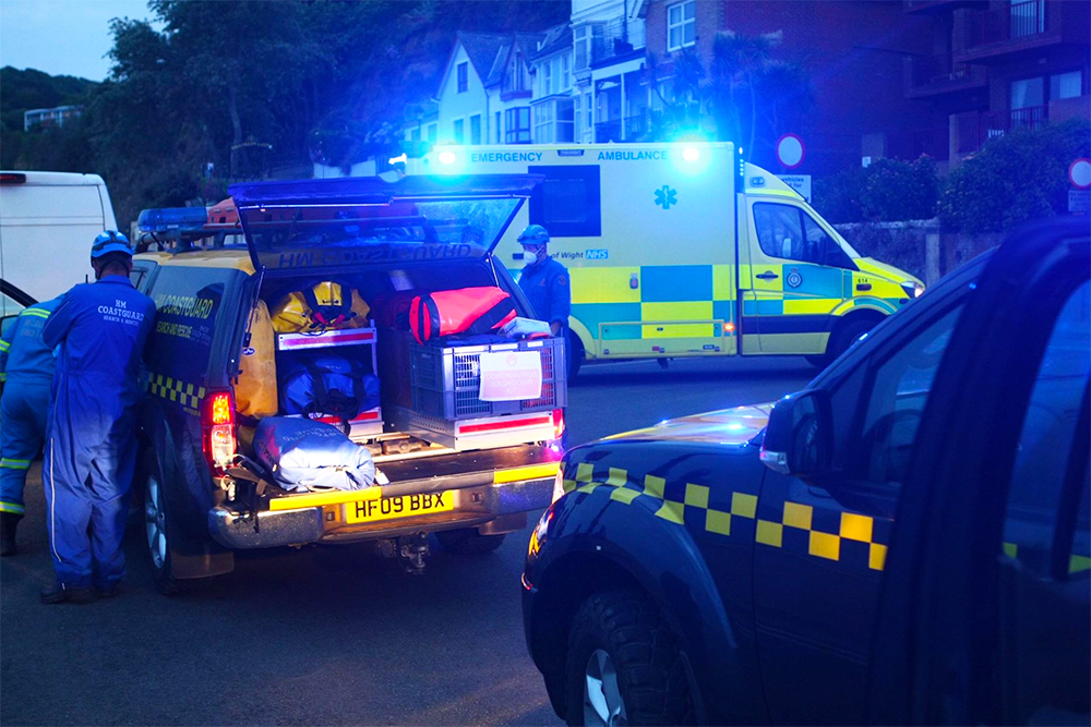 2 FEMALES RESCUED FROM THE WATER IN SHANKLIN
