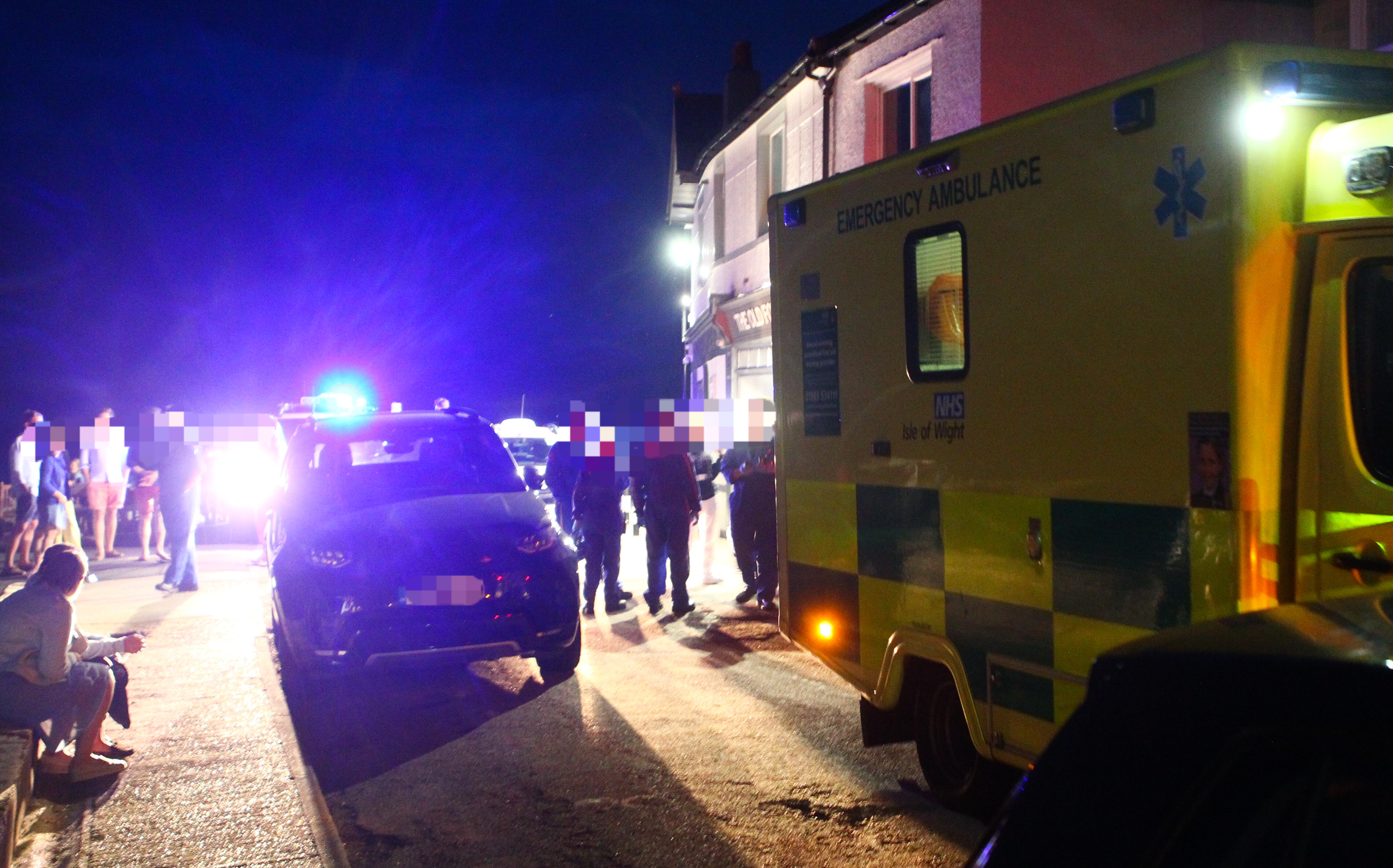 INTOXICATED WOMAN TAKEN TO HOSPITAL AFTER SEAVIEW FALL