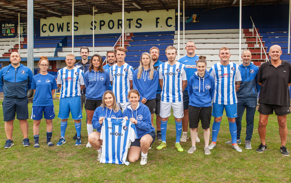 MEN’S AND WOMEN’S FOOTBALL COME TOGETHER IN COWES