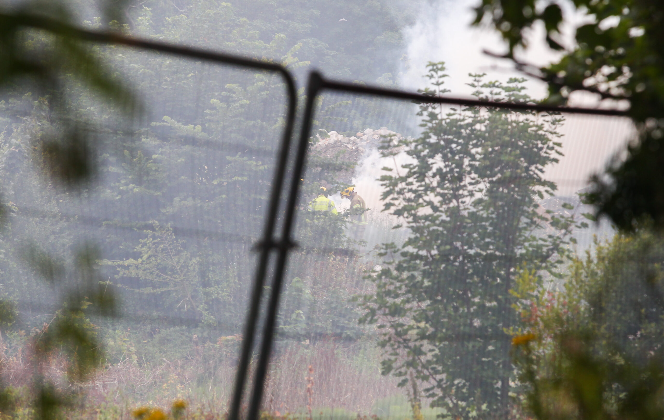 FIREFIGHTERS CALLED TO HARCOURT SANDS FOR THE SECOND DAY IN A ROW