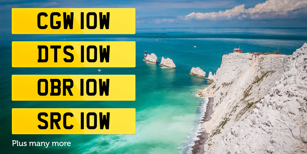 ISLE OF WIGHT REGISTRATIONS GO UNDER THE HAMMER IN DVLA ONLINE AUCTION