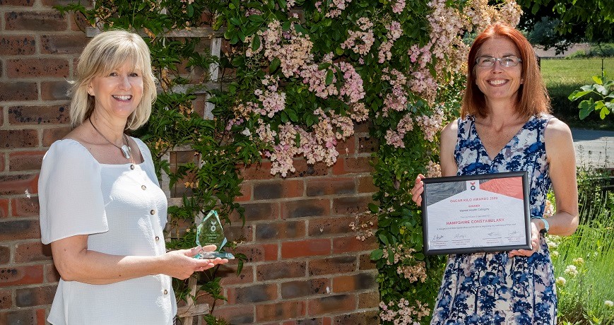 HAMPSHIRE CONSTABULARY RECOGNISED IN OSCAR KILO AWARDS