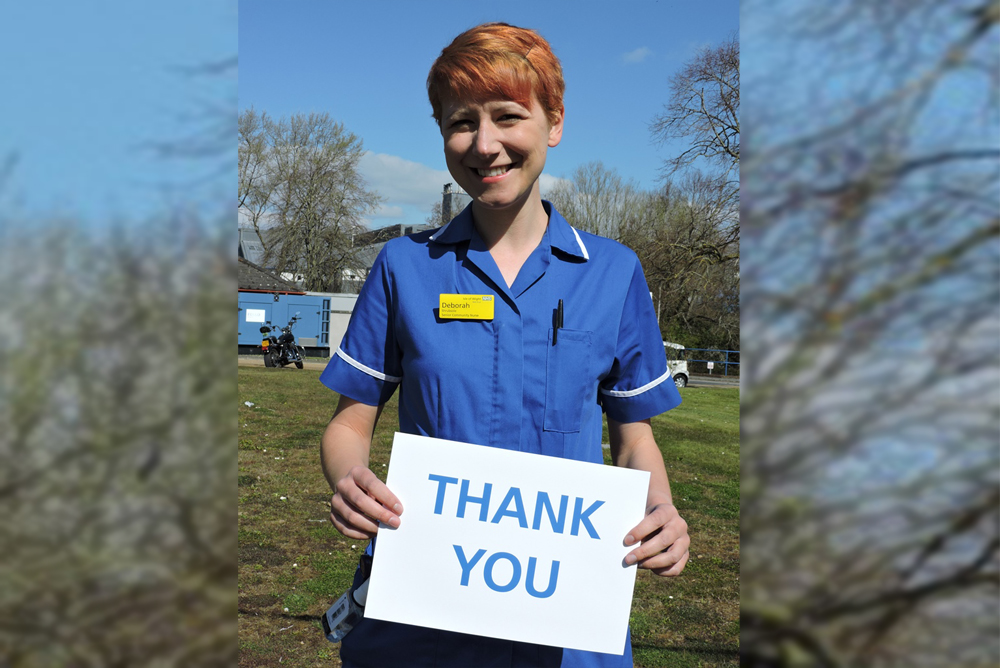 NHS SAY A HEARTFELT ‘THANK YOU’ TO THE ISLAND COMMUNITY
