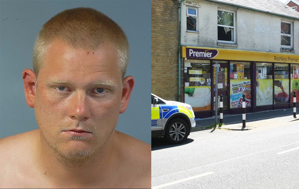28-MONTH SENTENCE FOR MAN WHO ROBBED COWES SHOP WITH SCISSORS