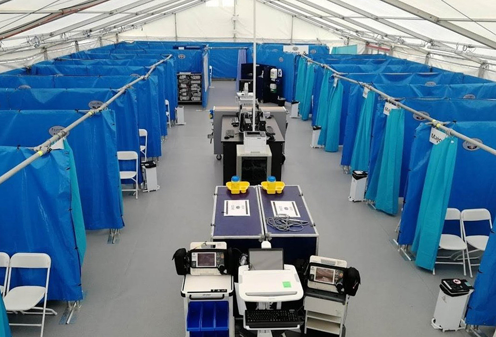 CORONAVIRUS WARDS TO REMAIN UNTIL APRIL IN CASE OF SECOND WAVE