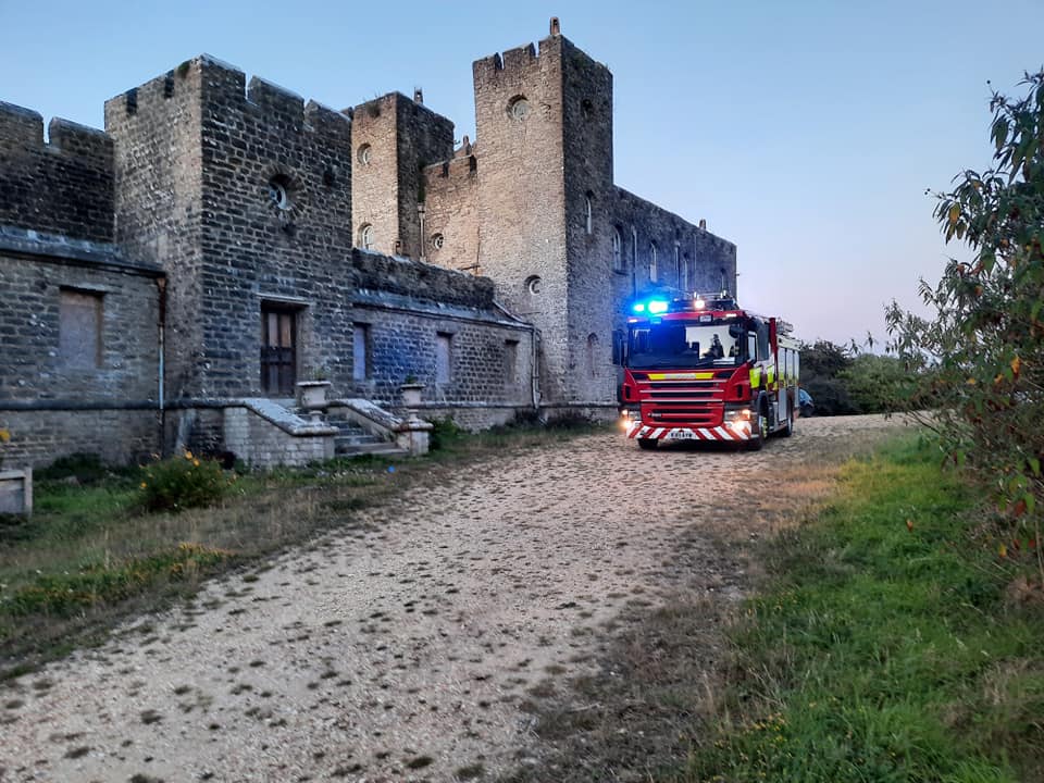 SMALL WOODLAND FIRE EXTINGUISHED ON NORRIS CASTLE ESTATE