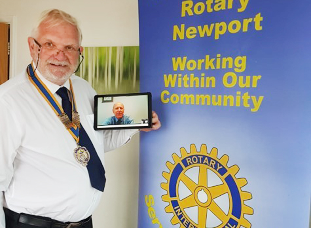 NEW PRESIDENT FOR VECTIS SUNRISE ROTARY CLUB