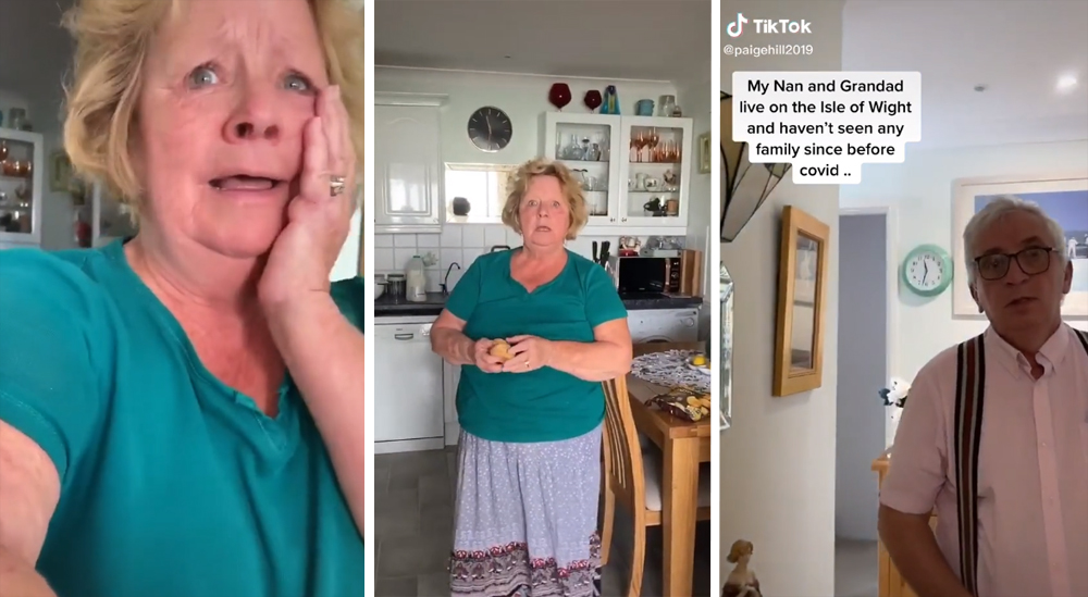 ISLE OF WIGHT GRANDPARENTS GO VIRAL IN HEART WARMING TIKTOK VIDEO