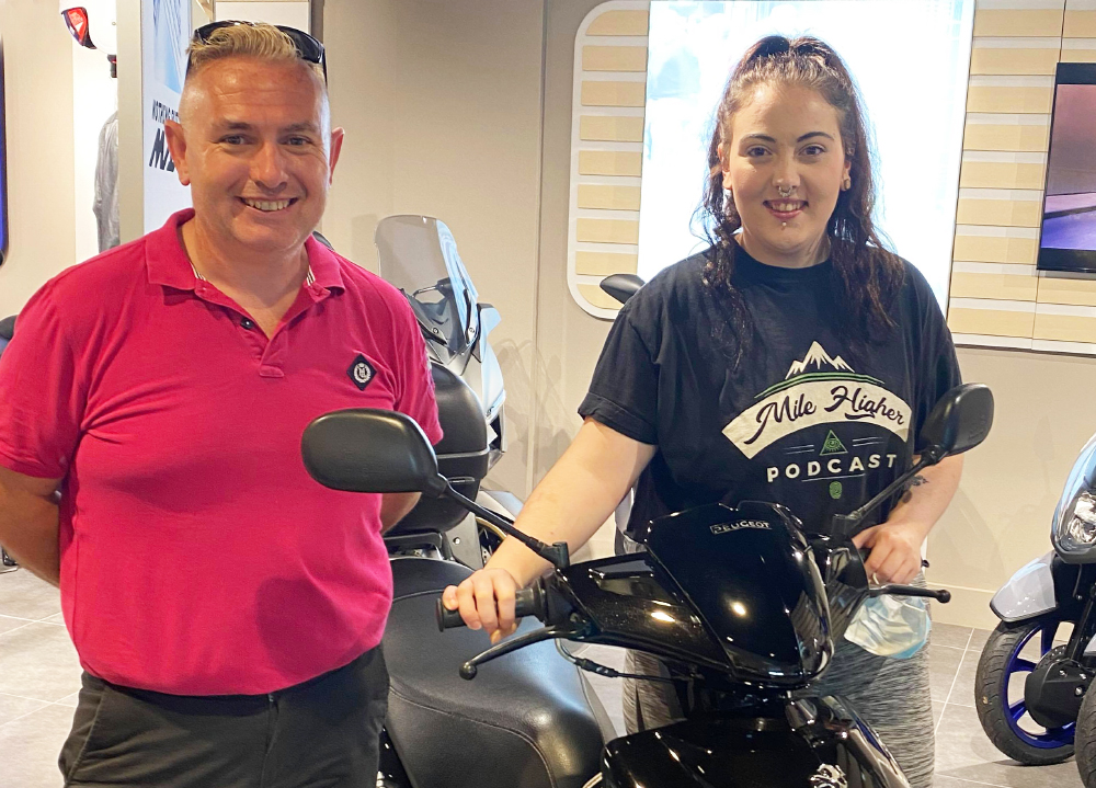 LOCAL BUSINESS STEPS IN AFTER RYDE WOMAN’S SCOOTER IS TORCHED