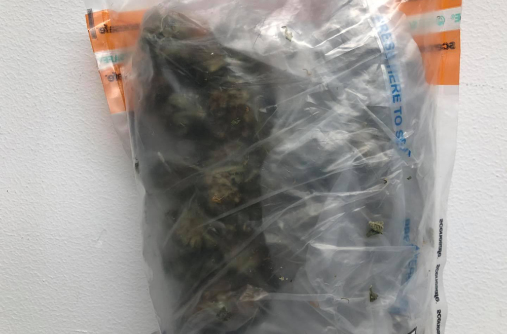 OVERTAKING VEHICLE STOPPED BY POLICE WHO DISCOVER CANNABIS HAUL