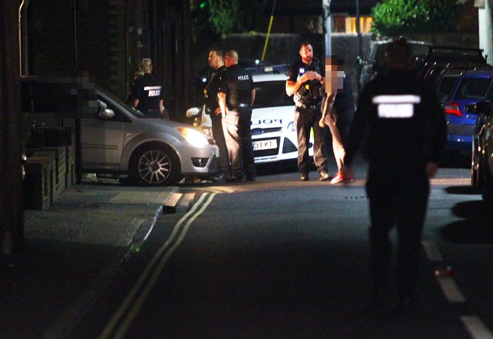 MAN TASERED AFTER ASSAULTING WOMAN AND POLICE IN NEWPORT