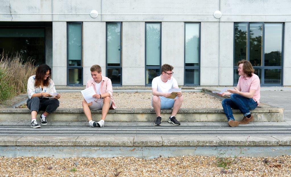 STUDENTS CELEBRATE A-LEVEL SUCCESS DESPITE 2020’S CHALLENGING CIRCUMSTANCES