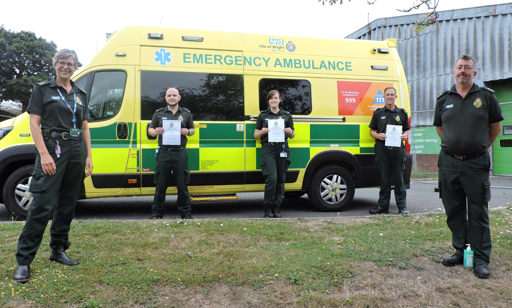 NEW EMERGENCY RESPONSE COURSE SEES NEW AMBULANCE CREWS
