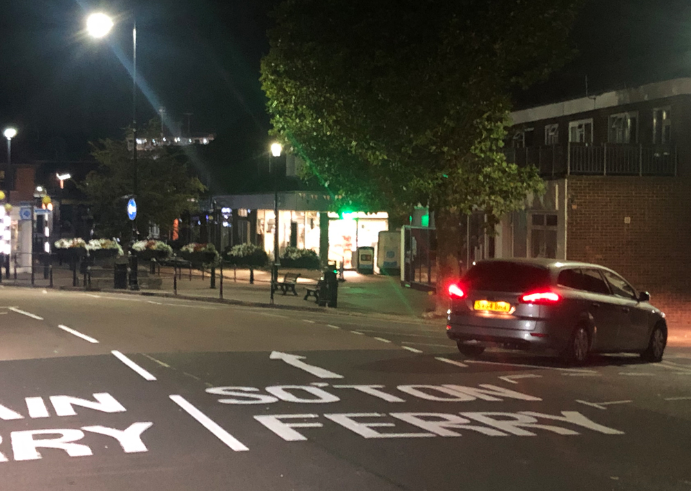 MAN WITH KNIFE IN SUPERMARKET ARRESTED BY POLICE