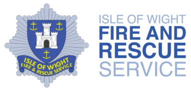 Isle of Wight Fire and Rescue Service (IWFRS) Logo with text