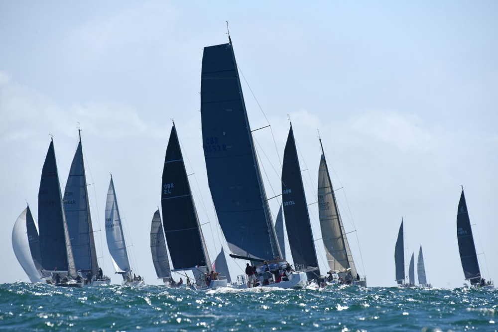 SUCCESSFUL RETURN TO COMPETITIVE RACING AROUND THE ISLE OF WIGHT