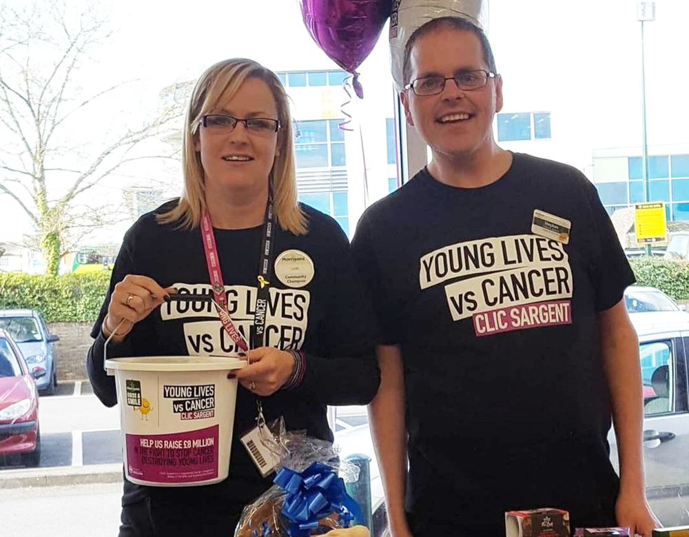 MORRISONS NEWPORT GO VIRTUAL TO RAISE MONEY FOR YOUNG CANCER PATIENTS