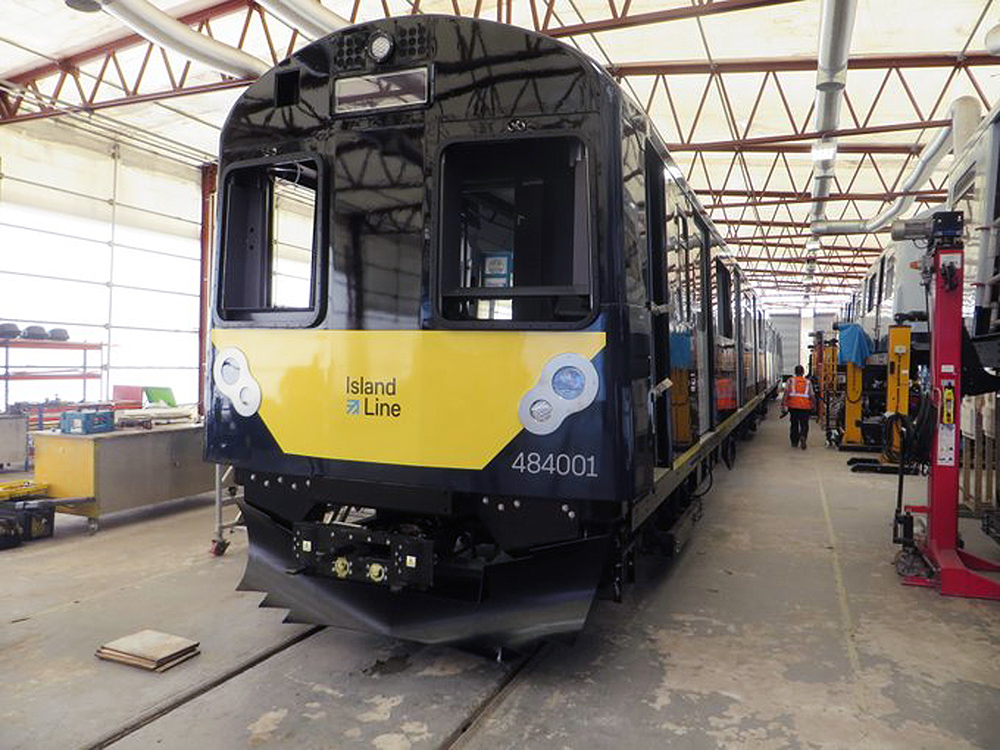 FIRST PHOTOS OF NEW ISLAND LINE TRAINS RELEASED AHEAD OF TRACK TESTING
