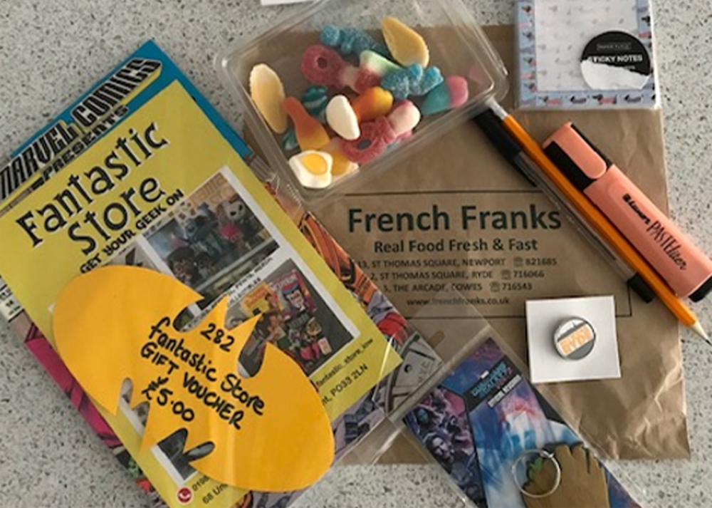 BAGS OF HELP FOR NETWORK RYDE’S YOUNG PEOPLE