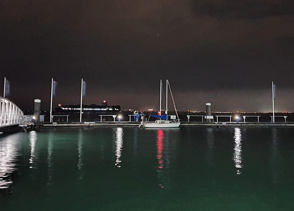SKIPPER RESCUED AFTER OWNING YACHT FOR A MATTER OF DAYS