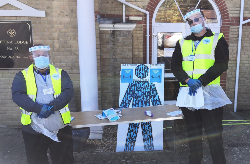 PROSTATE CANCER SCREENING EVENT WELL ATTENDED DESPITE COVID RESTRICTIONS