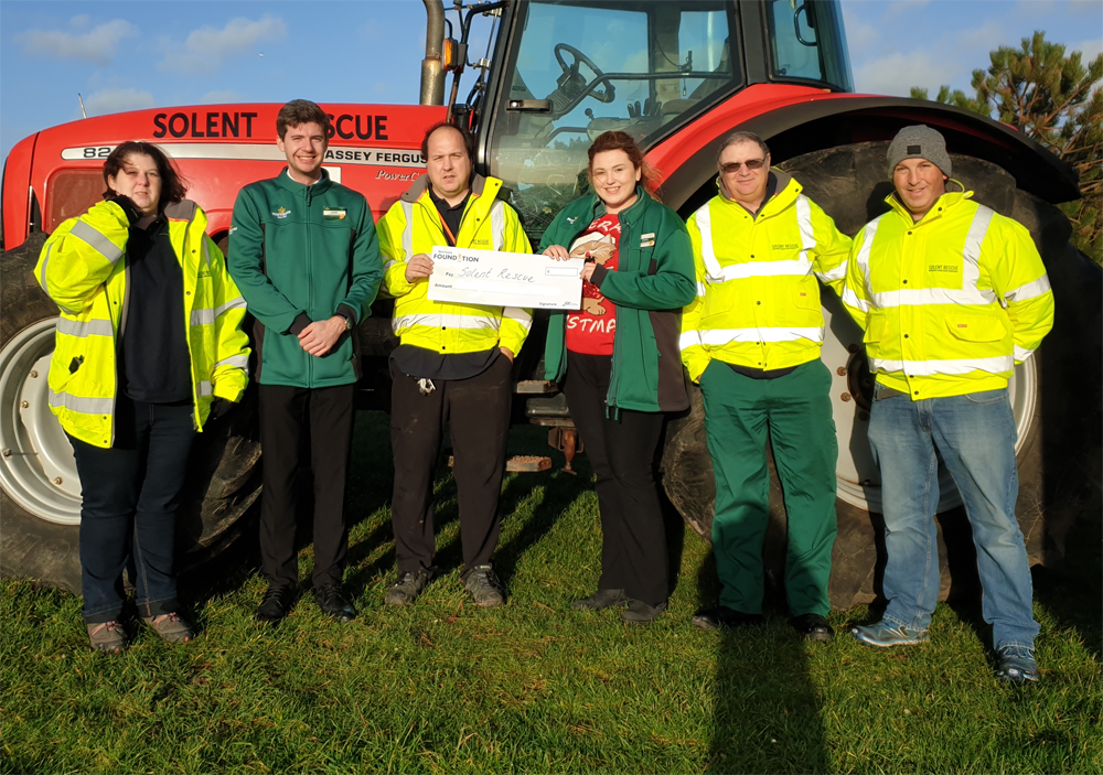 SOLENT RESCUE RECEIVES £4,000 CASH BOOST FROM MORRISONS