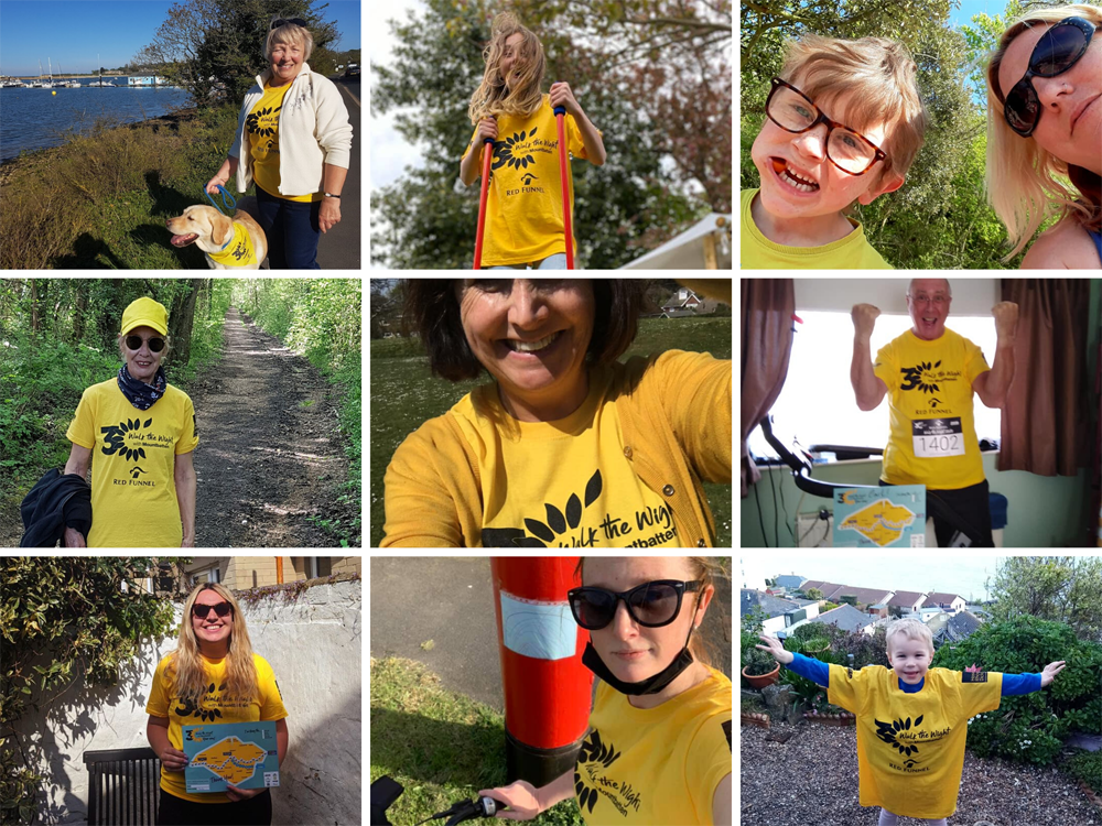 WALK THE WIGHT YOUR WAY RAISES £212,000 FOR ISLE OF WIGHT’S MOUNTBATTEN HOSPICE