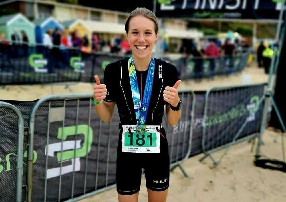 GREAT SUCCESS FOR NATALIE AND WIGHT TRI TEAM AT BOURNEMOUTH TRIATHLON