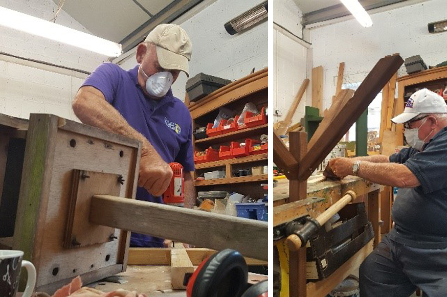 NATIONAL EMERGENCIES TRUST FUNDING AWARDED TO COWES MEN’S SHED