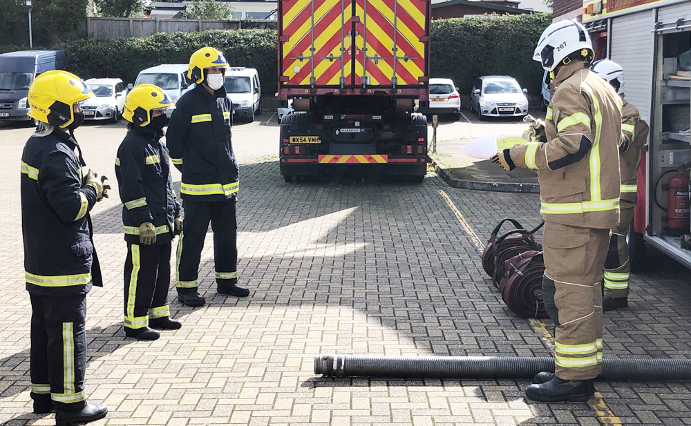 FUTURE FIREFIGHTERS GET A TASTE OF LIFE IN THE SERVICE AT ‘HAVE A GO’ DAY