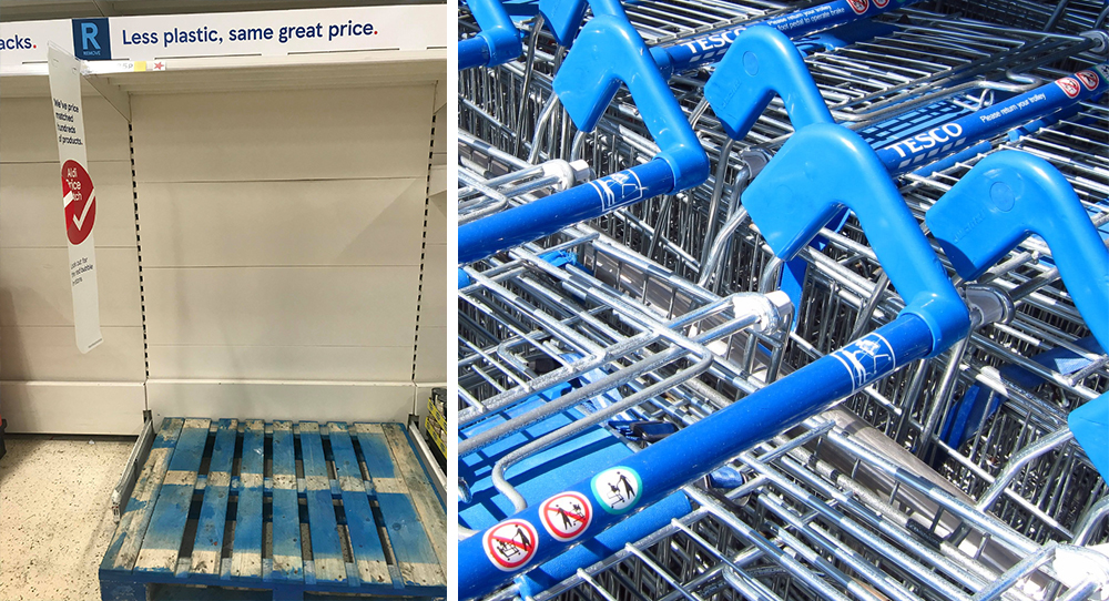 ANOTHER SUPERMARKET INTRODUCES RATIONING AS ISLANDERS PANIC BUY