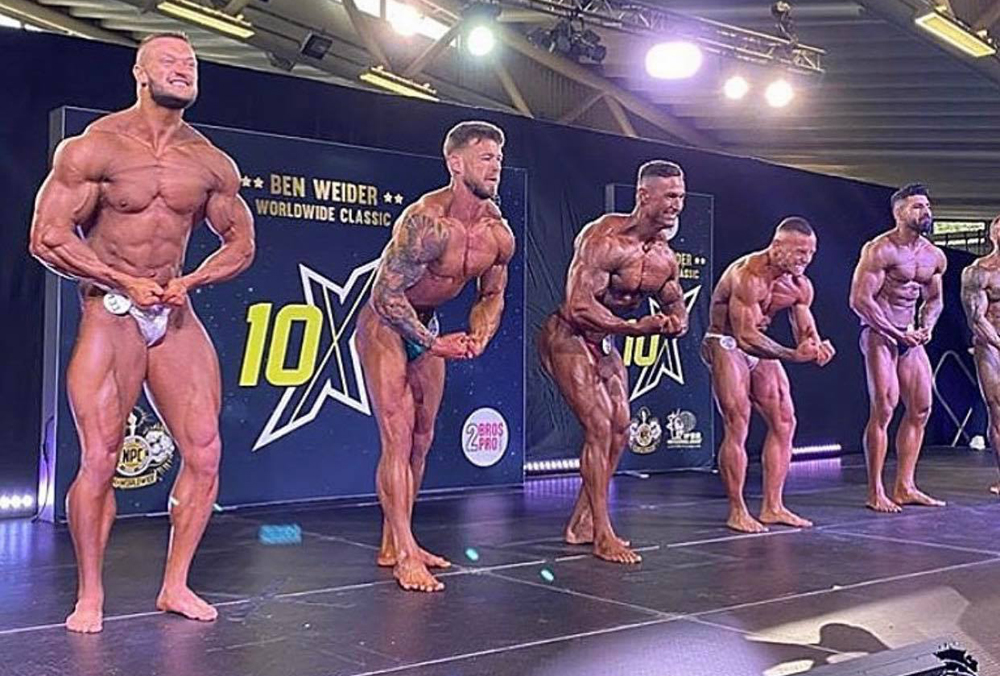 WILL CLINCHES TOP 5 PLACE IN NATIONAL BODYBUILDER COMPETITION