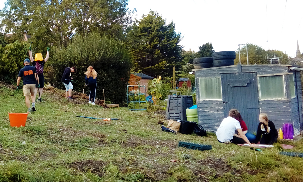 SOVEREIGN HOUSING SUPPORTS NETWORK RYDE’S NEW ALLOTMENT