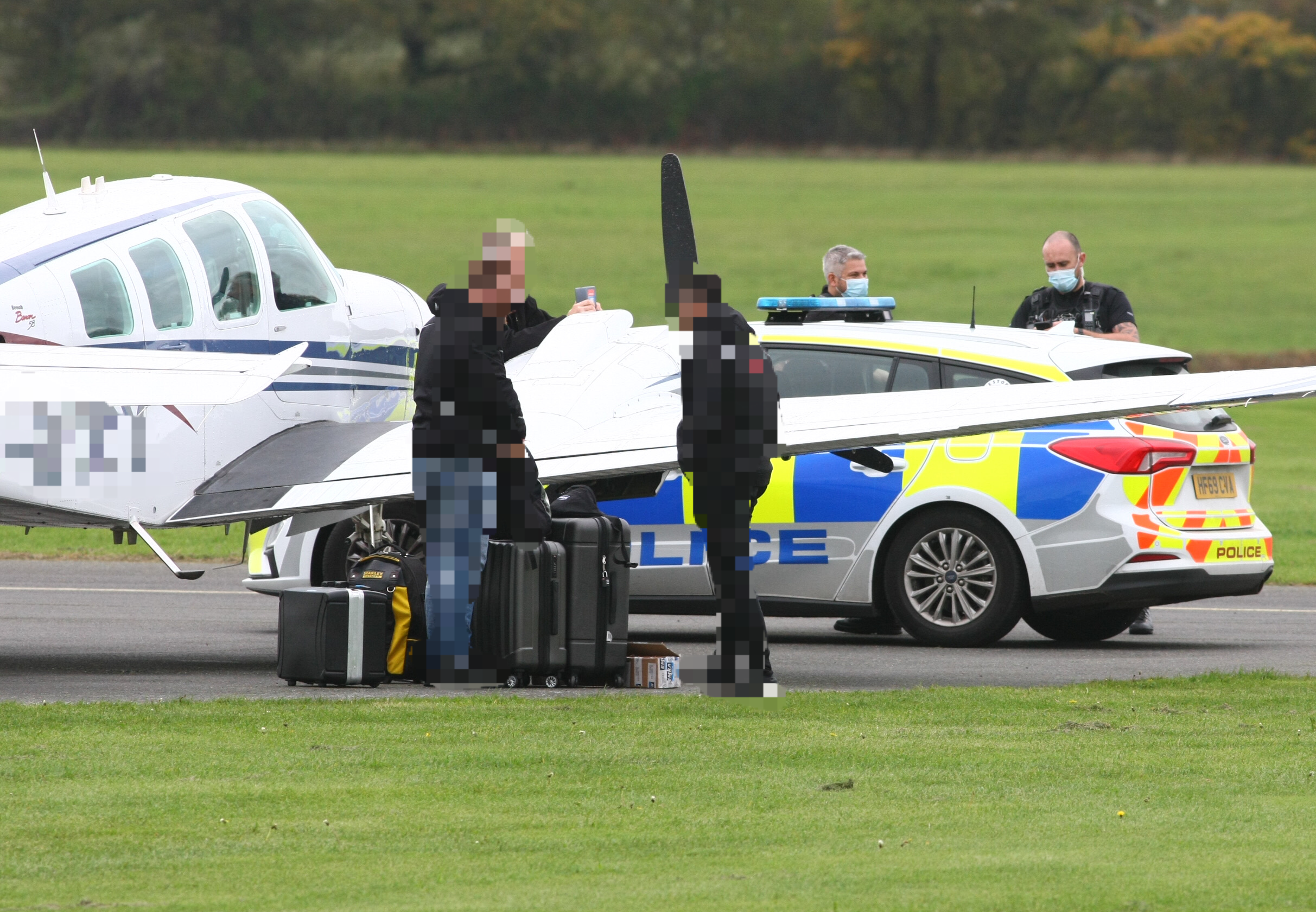 PLANE INTERCEPTED IN BEMBRIDGE AS PART OF BORDER FORCE OPERATION