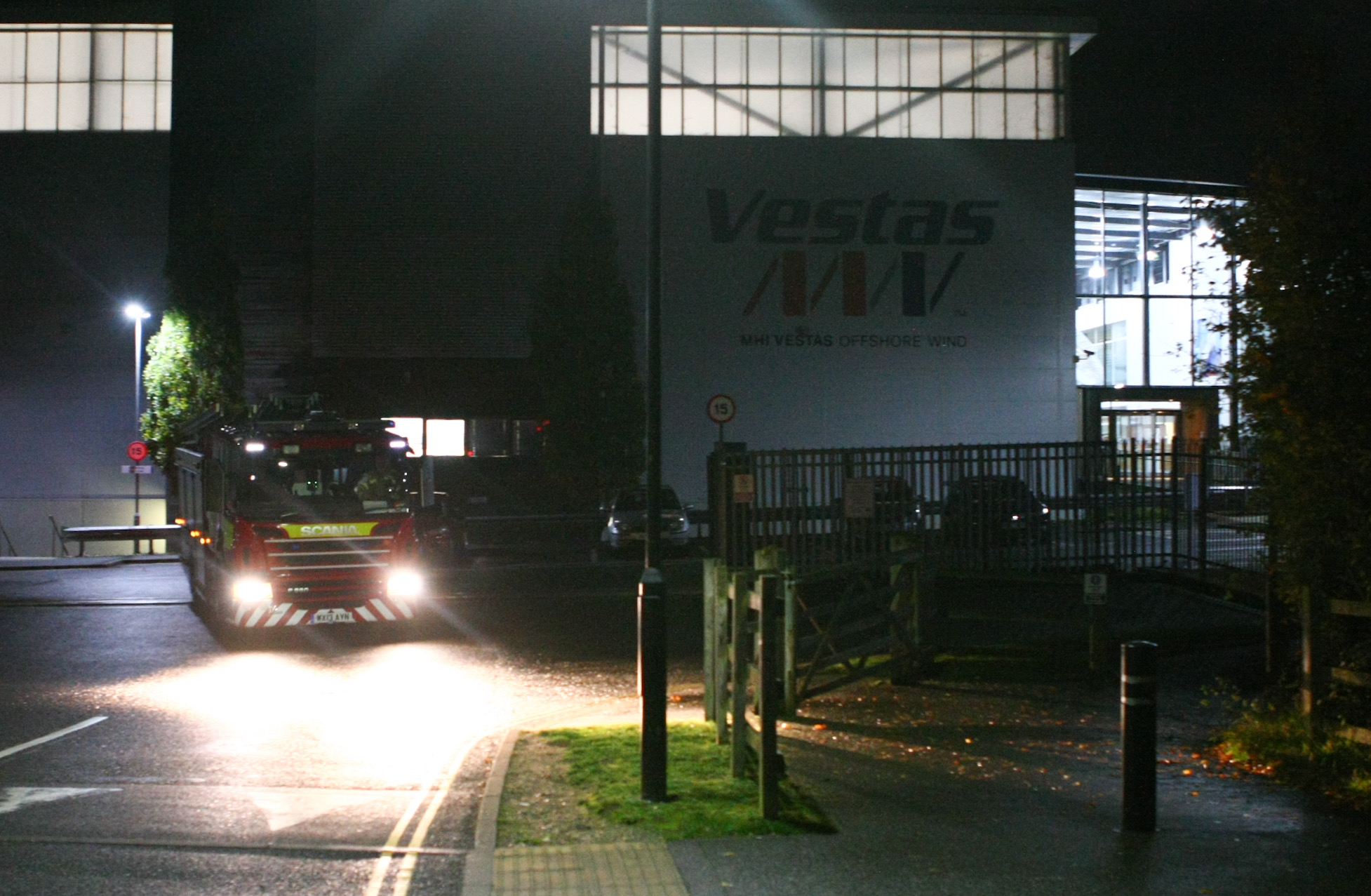 EMERGENCY SERVICES RESPOND TO HAZMAT INCIDENT AT STAG LANE